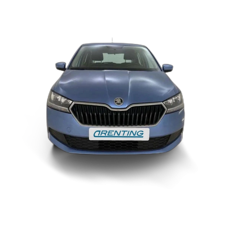 Renting Skoda Fabia 1.0 TSI Ambition 70kW Azul 1