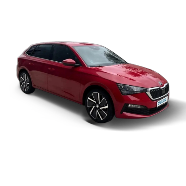 Renting Skoda Scala 1.0 TSI Ambition DSG 81kW Rojo 1