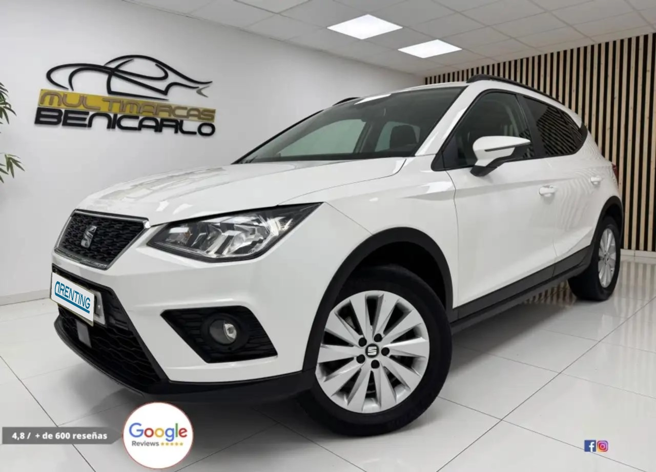 Renting SEAT Arona 1.0 TSI Ecomotive S&S Style 95 Blanco 5