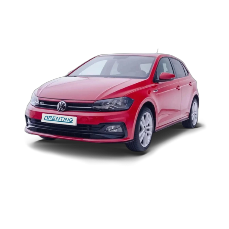 Renting Volkswagen Polo 1.0 TSI R-Line 70kW Rojo