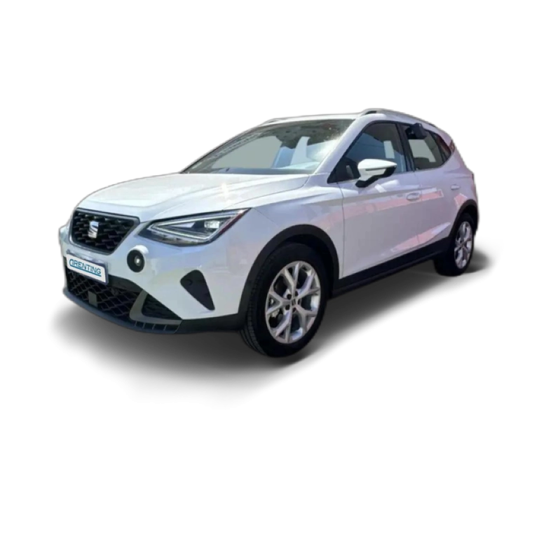 Renting SEAT Arona 1.0 TSI S&S FR DSG7 XM 110 Blanco