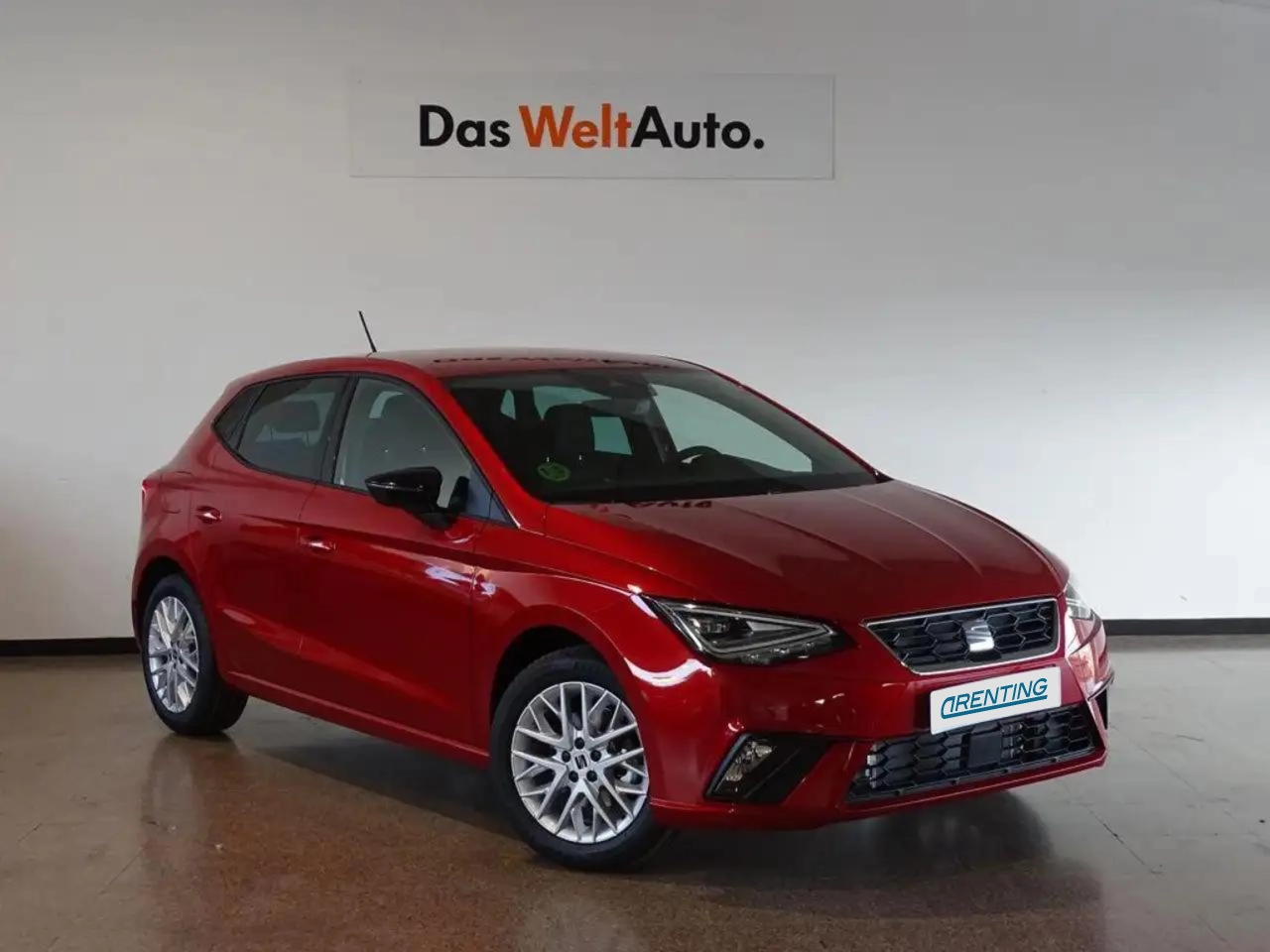 Renting SEAT Ibiza 1.0 TSI S&S FR XS 115 Rojo