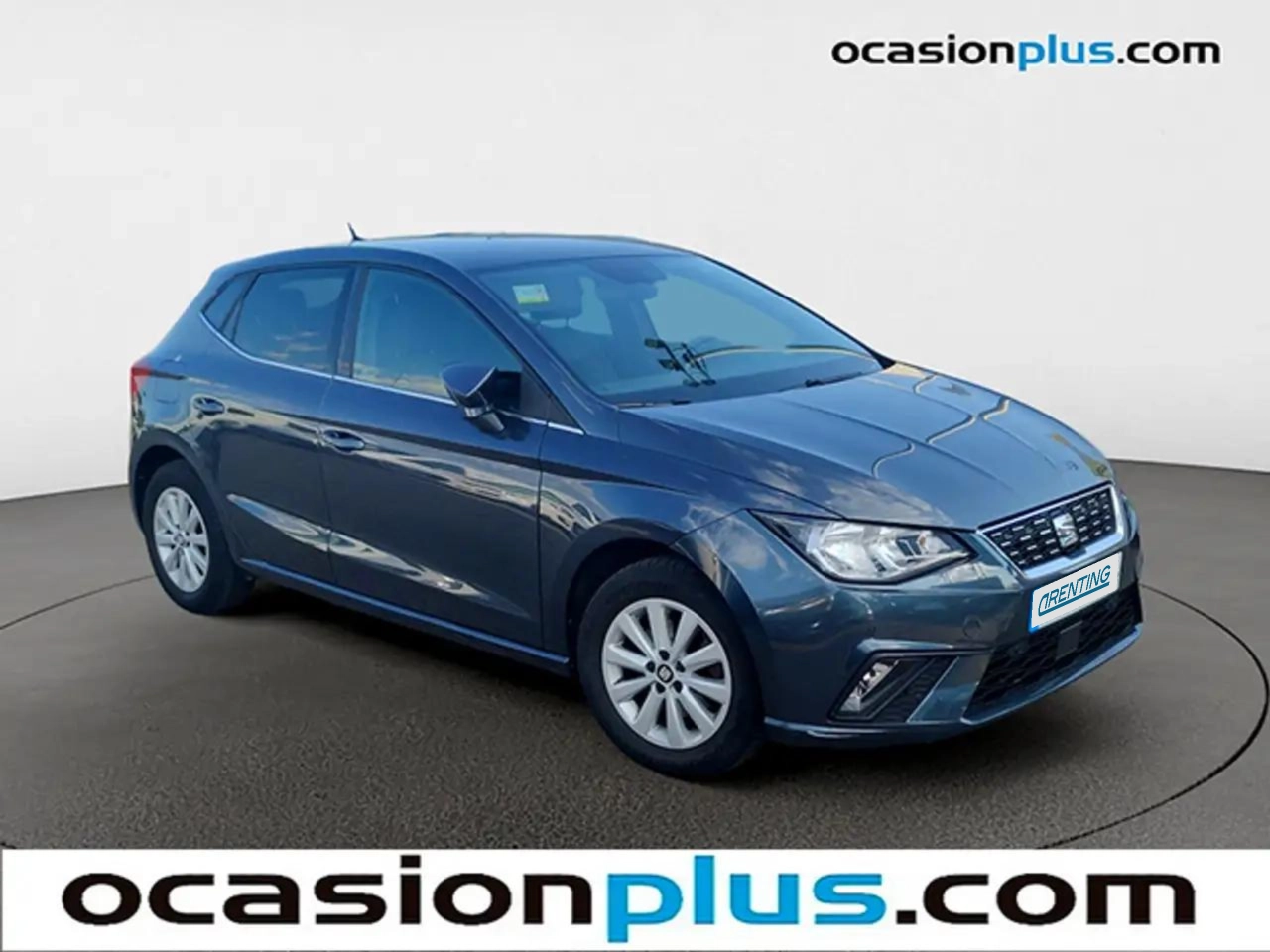 Renting SEAT Ibiza 1.0 TSI S&S Xcellence DSG7 110 Gris 1