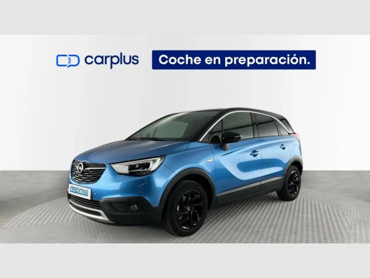 Renting Opel Crossland 1.2 96kW (130CV) GS Line Azul 1