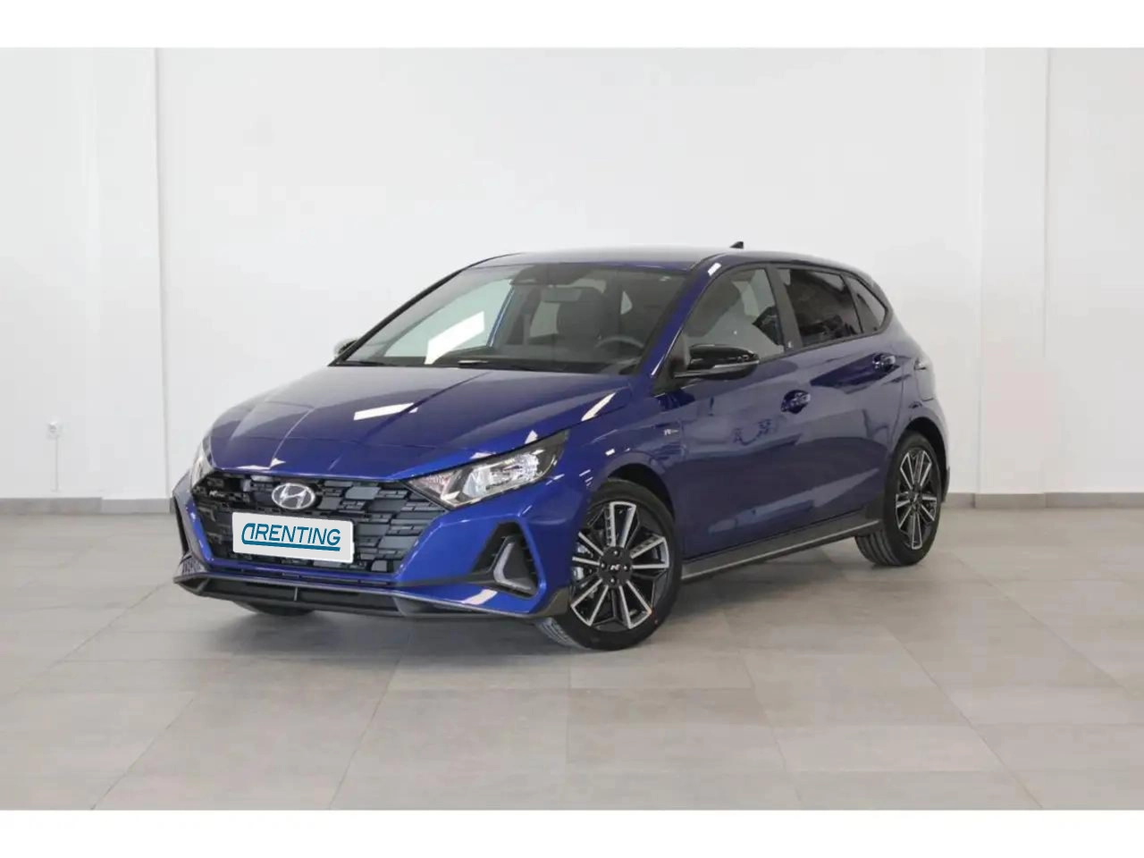 Renting Hyundai i20 1.2 MPI Nline 30 Aniversario Azul