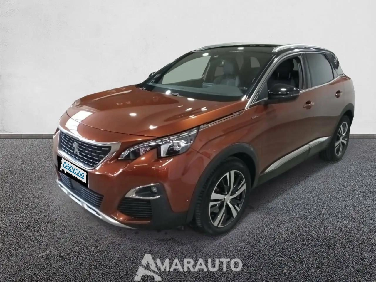 Renting Peugeot 3008 1.2 PURETECH 96KW (130CV)  EAT8 GT Line Amarillo