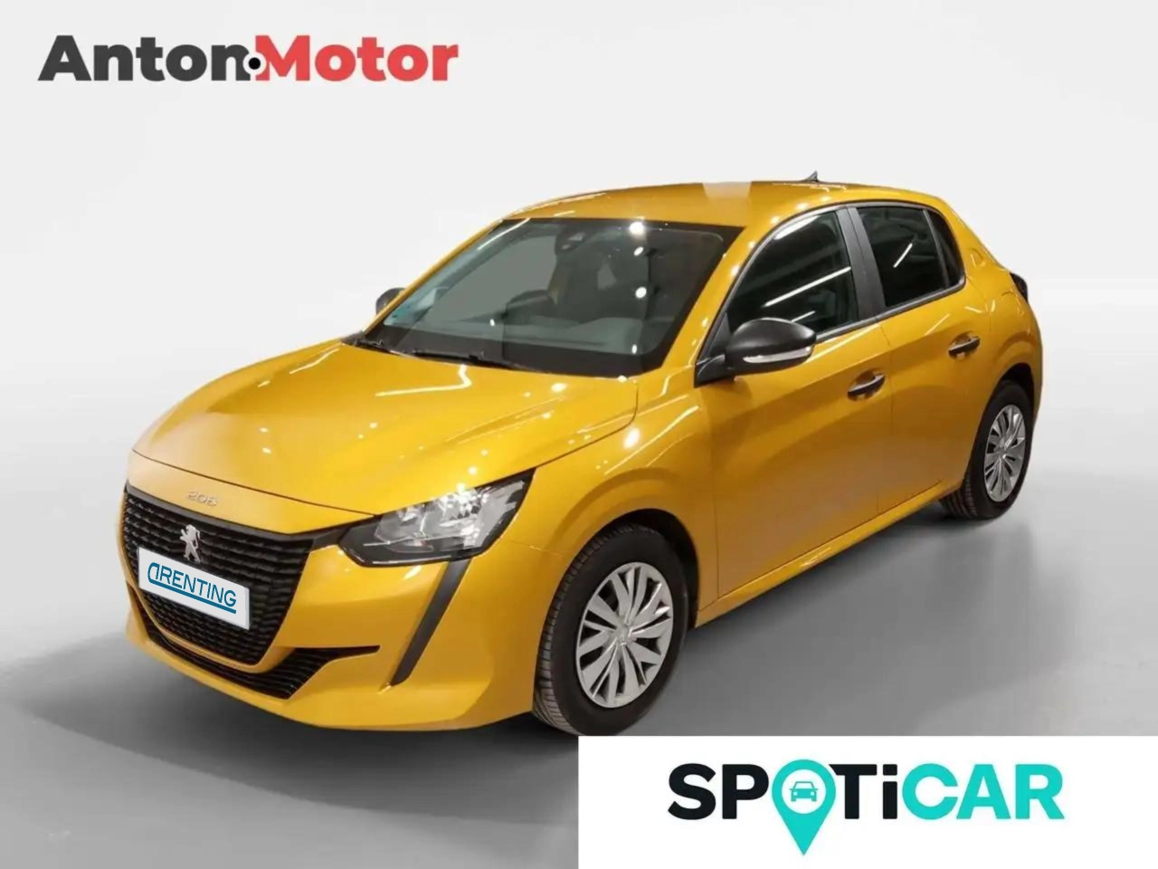 Renting Peugeot 208 1.2 PureTech Like 68 Amarillo