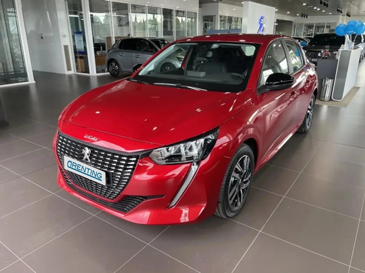 Renting Peugeot 208 1.2 Puretech S&S Active Pack EAT8 100 Rojo 1