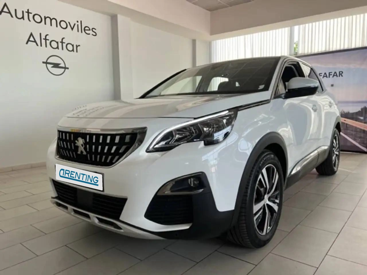 Renting Peugeot 3008 1.2 PureTech S&S Allure 130 Blanco 1