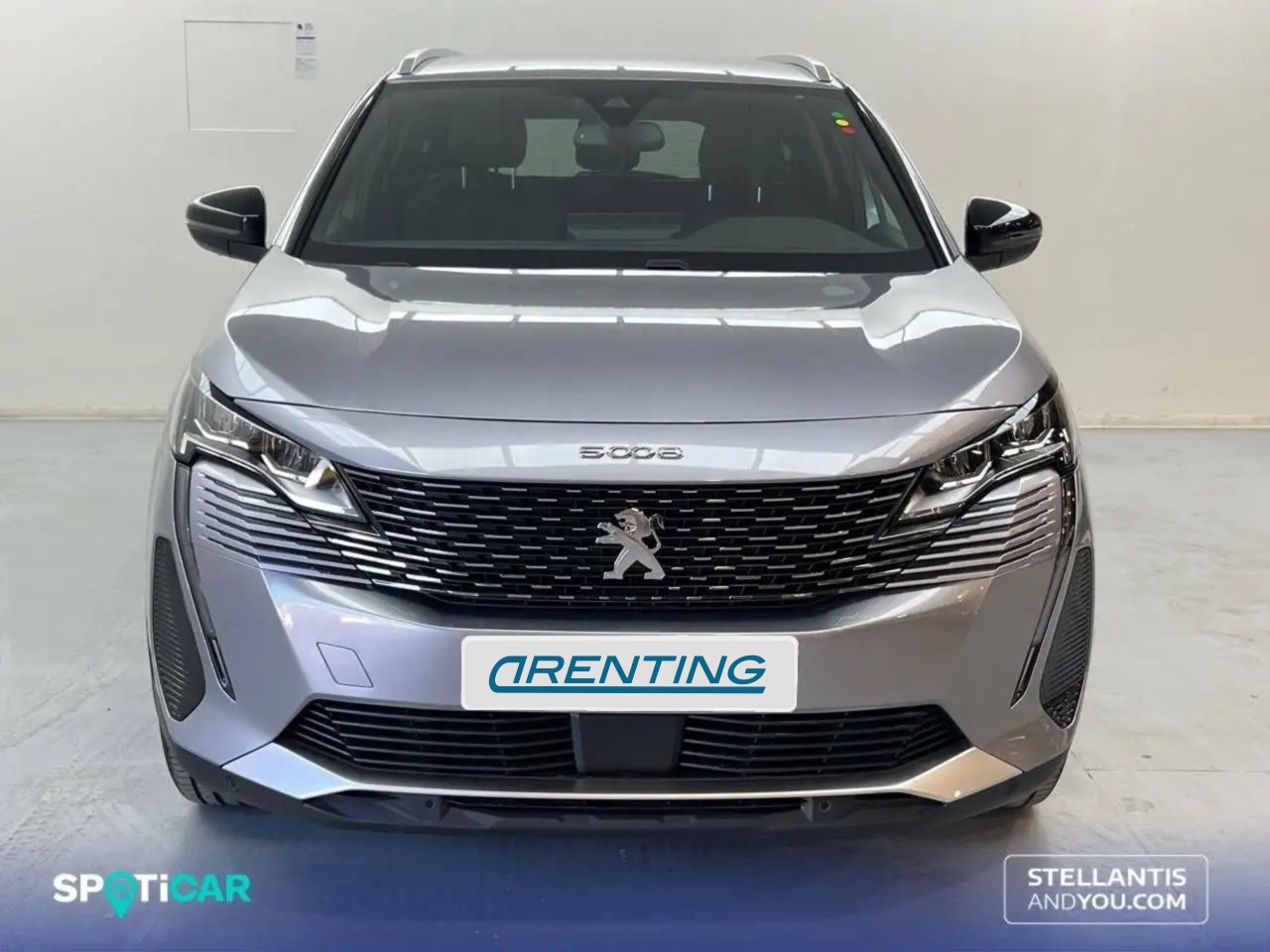 Renting Peugeot 5008 1.2 PureTech S&S Allure 7 pl. 130 Gris 2 1