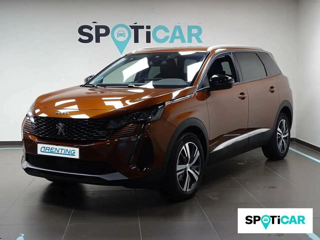 Renting Peugeot 5008 1.2 PureTech S&S Allure 7 pl. 130 Amarillo 1