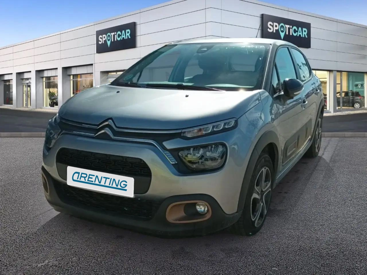 Renting Citroen C3 1.2 PureTech S&S C-Series 83 Gris 4