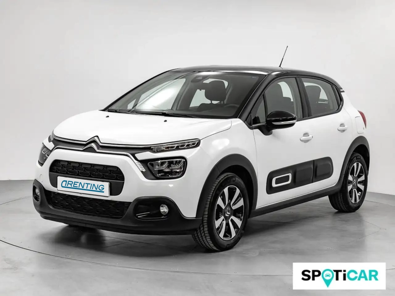 Renting Citroen C3 1.2 PureTech S&S Feel Pack 83 Blanco