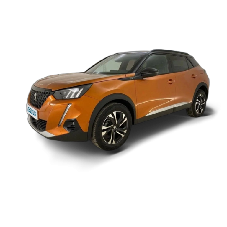 Renting Peugeot 2008 1.2 PureTech S&S GT EAT8 130 Naranja 2