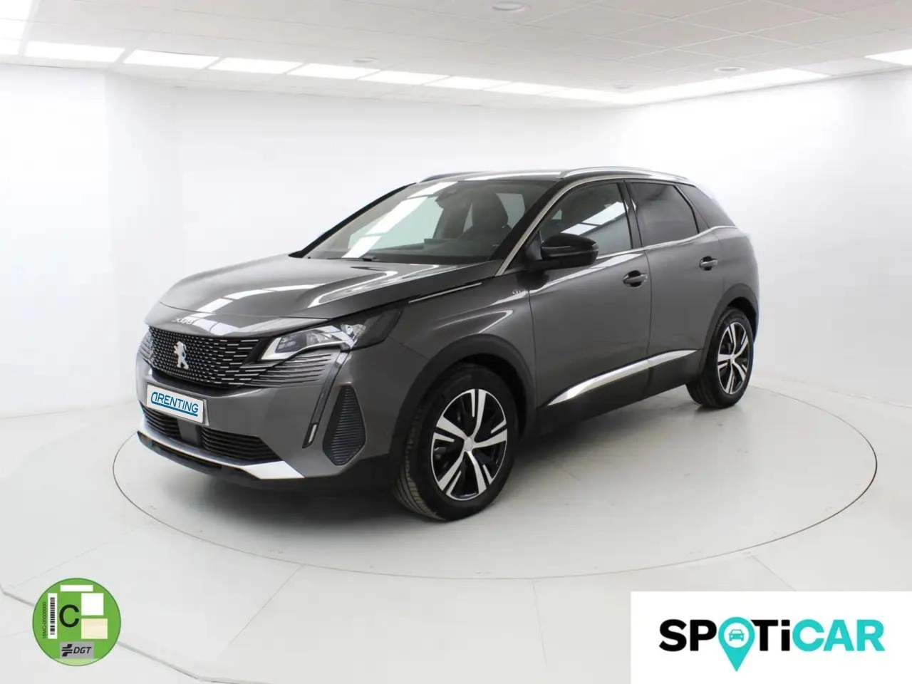 Renting Peugeot 3008 1.2 PureTech S&S Style 130 Gris