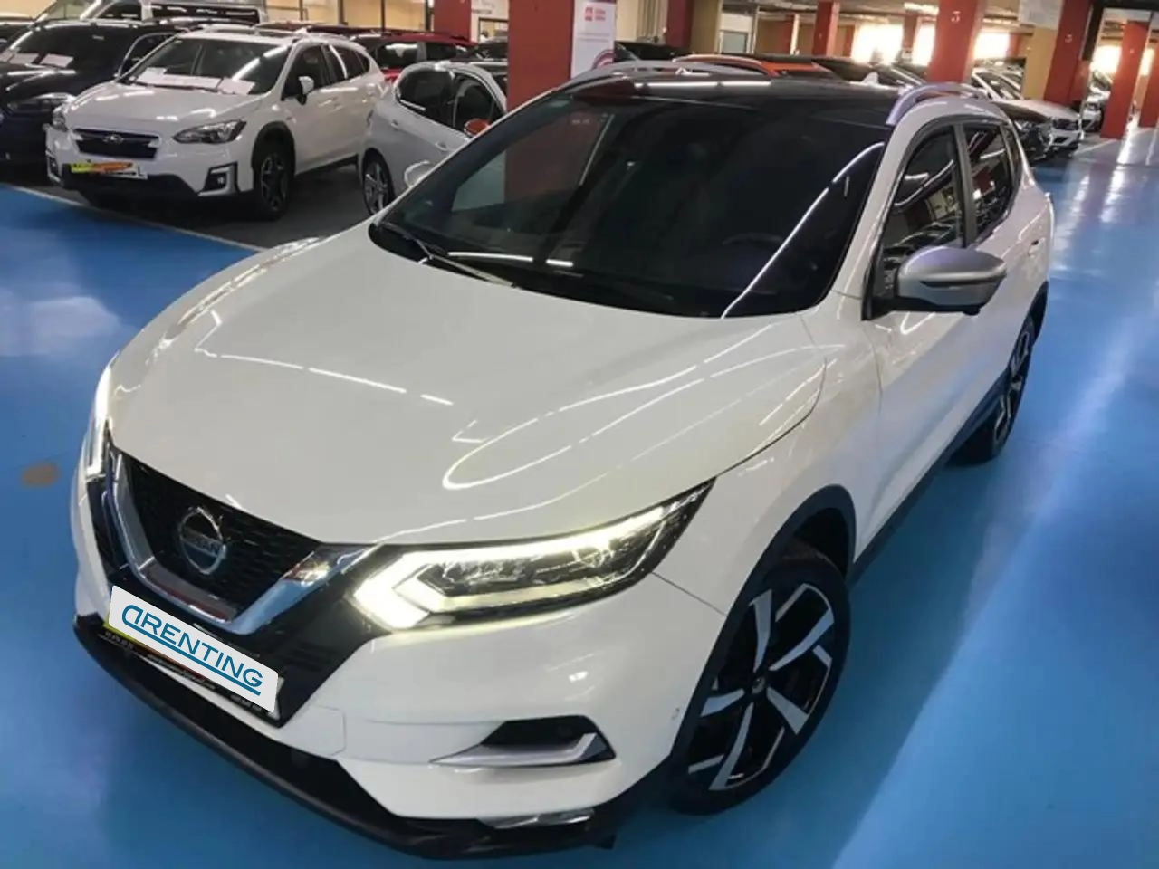 Renting Nissan Qashqai 1.3 DIG-T Tekna+ 4×2 DCT 117kW Blanco