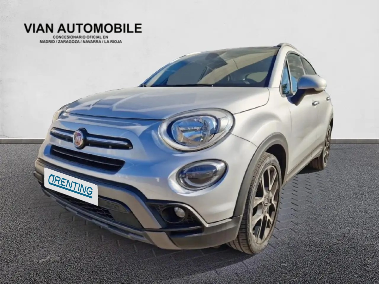 Renting Fiat 500X 1.3 Firefly S&S Cross DCT 4×2 Plateado