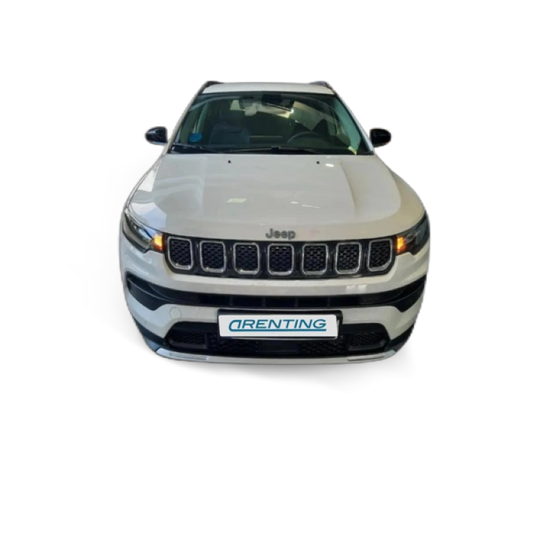 Renting Jeep Compass 1.3 PHEV 140kW (190CV)  AT AWD Limited Blanco