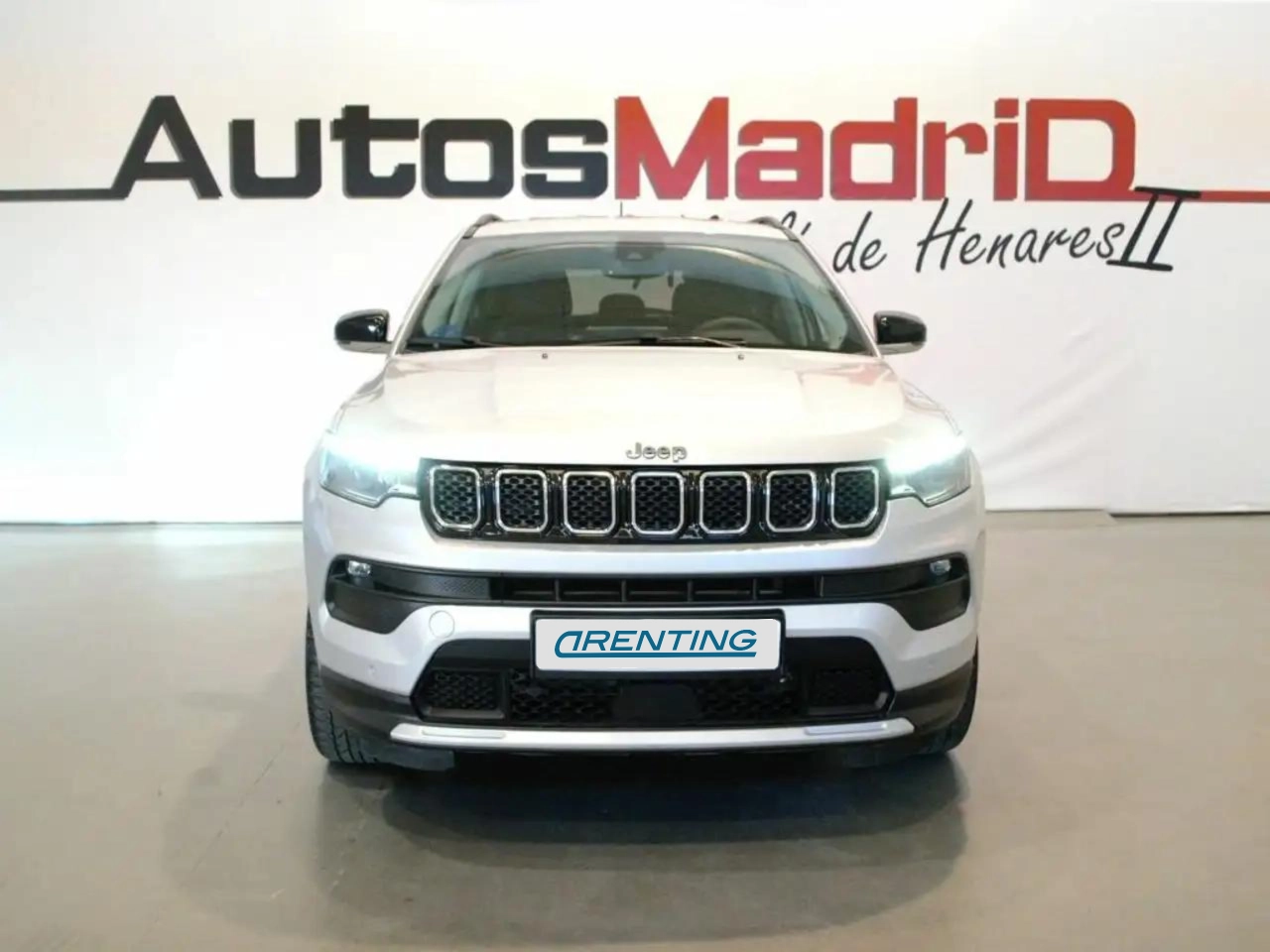 Renting Jeep Compass 1.3 PHEV 140kW (190CV) Limited AT AWD Blanco