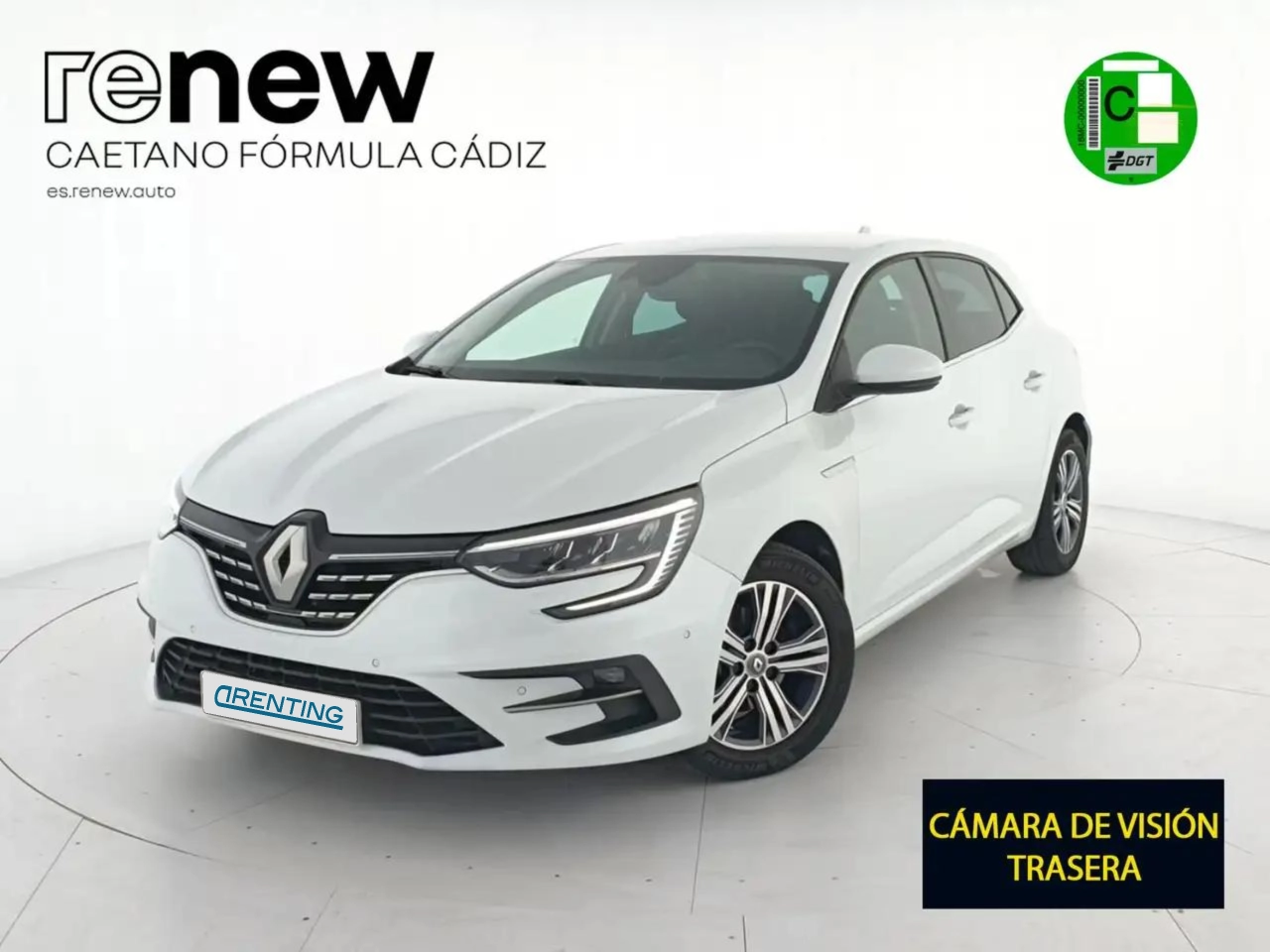 Renting Renault Megane 1.3 TCe GPF Zen 103kW Blanco 1