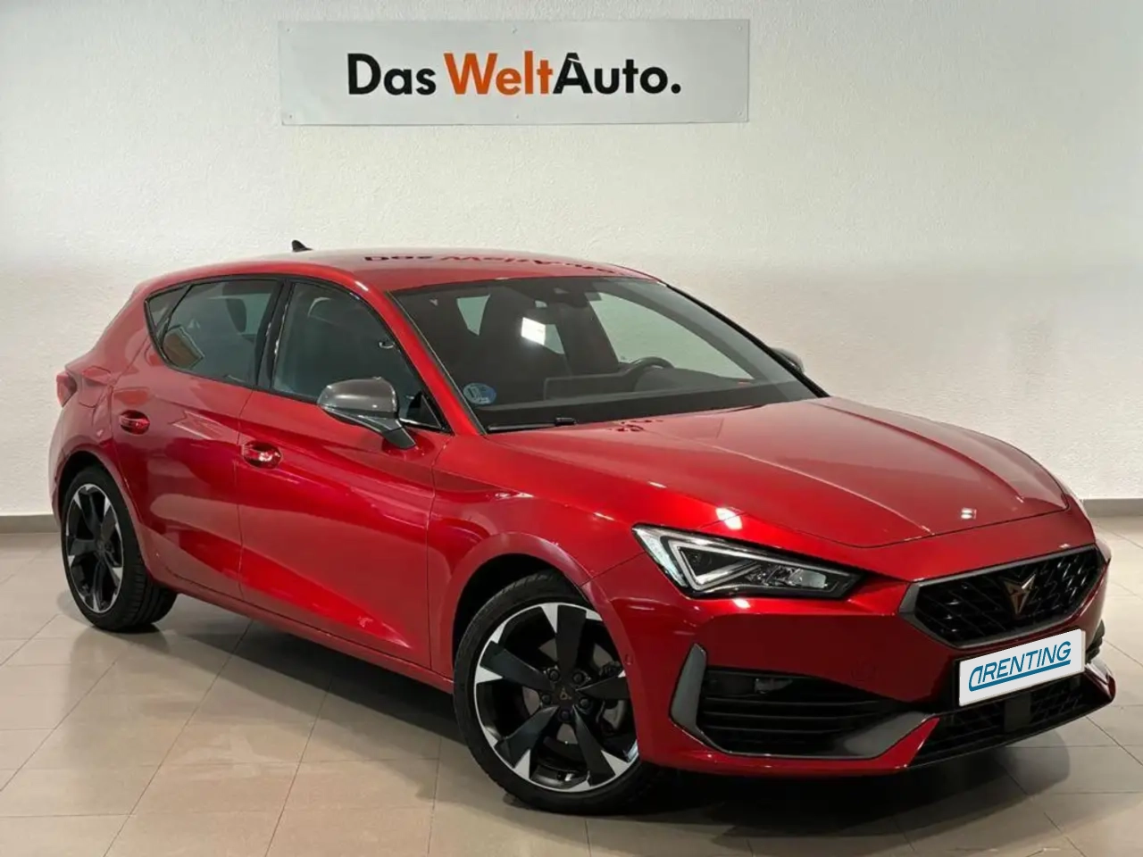 Renting CUPRA Leon 1.4 TSI VZ e-Hybrid DSG 245 Rojo