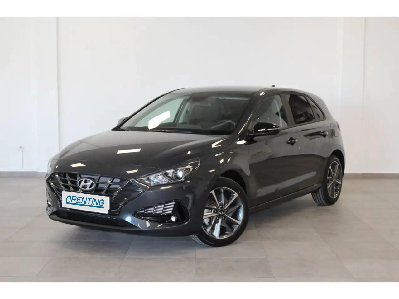 Renting Hyundai i30 1.5 DPI Klass SLX 110 Gris