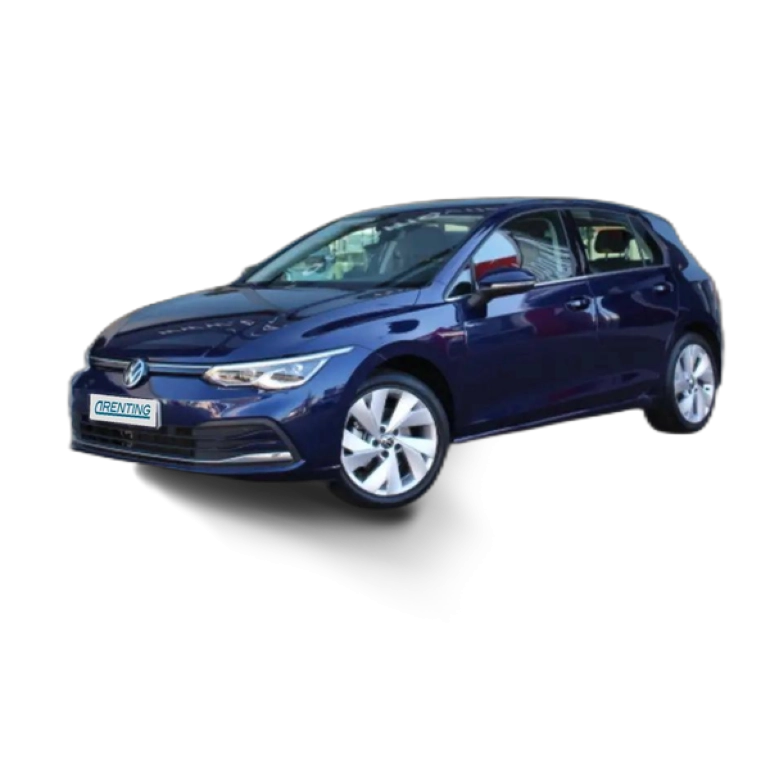 Renting Volkswagen Golf 1.5 eTSI First Edition Sport DSG 110kW Azul