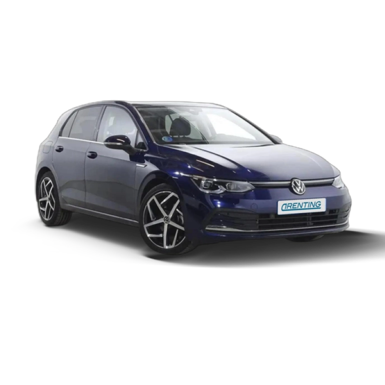 Renting Volkswagen Golf 1.5 eTSI Style DSG 110kW Azul