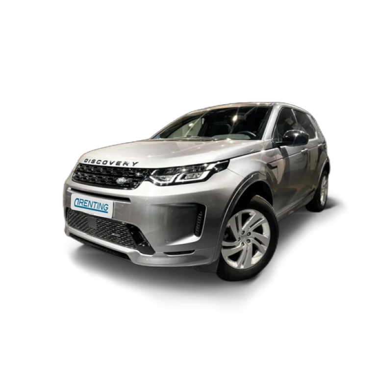 Renting Land Rover Discovery Sport 1.5 I3 PHEV R-Dynamic S AWD Auto Gris