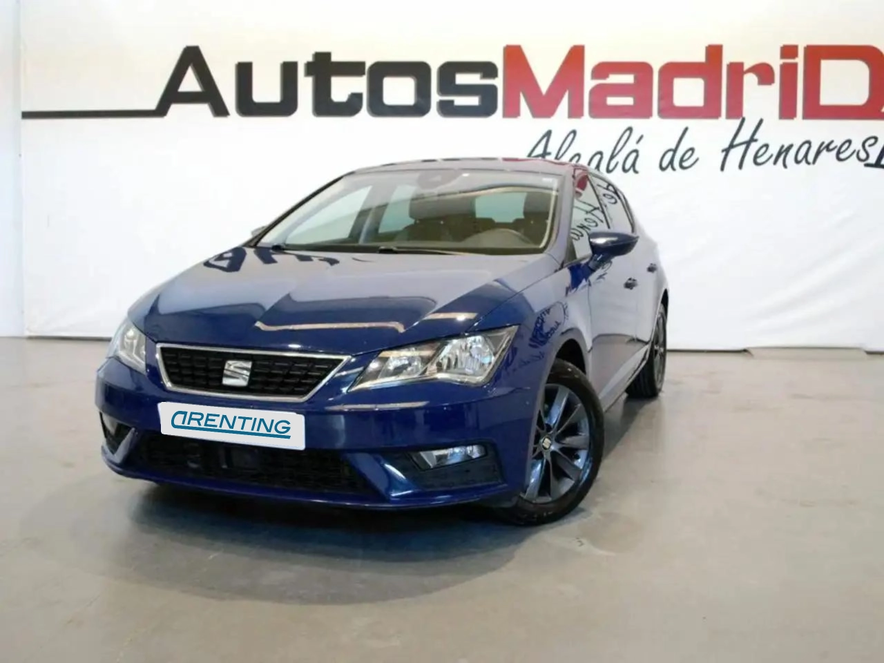 Renting SEAT Leon 1.5 TGI 96kW (130CV) St&Sp Style Azul