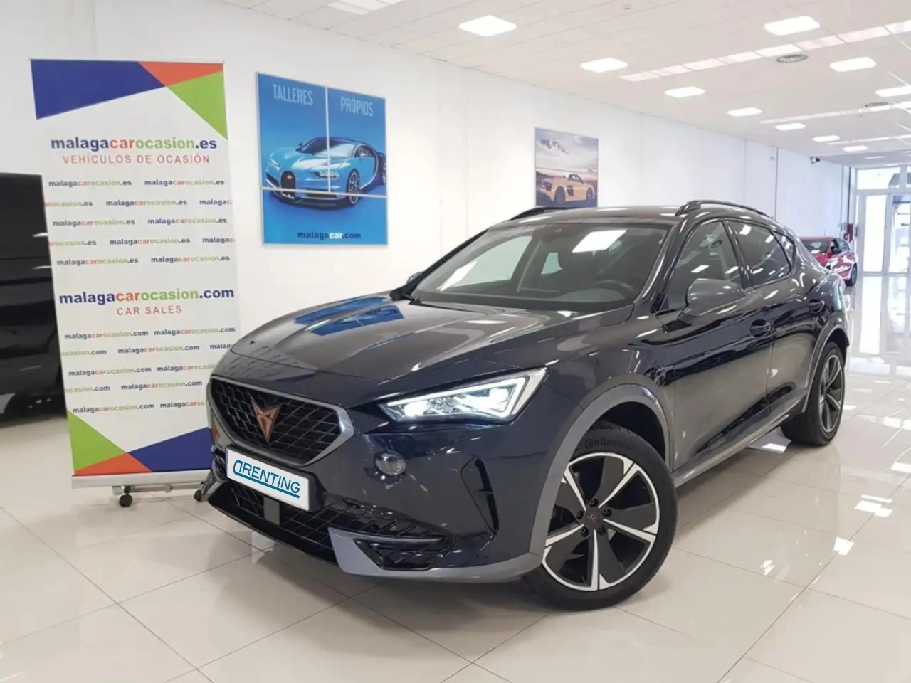 Renting CUPRA Formentor 1.5 TSI 150 DSG Azul