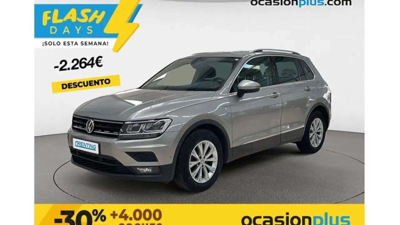 Renting Volkswagen Tiguan 1.5 TSI Advance 110kW Plateado