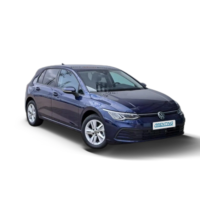 Renting Volkswagen Golf 1.5 TSI Life 96kW Azul