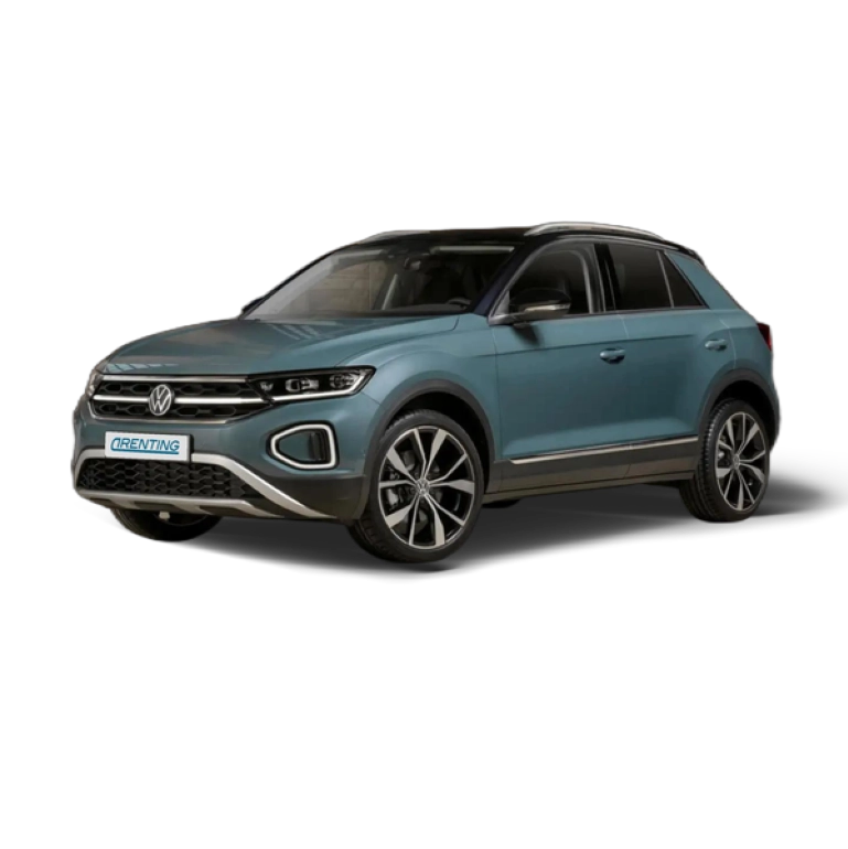 Renting Volkswagen T-Roc 1.5 TSI Life Gris 3