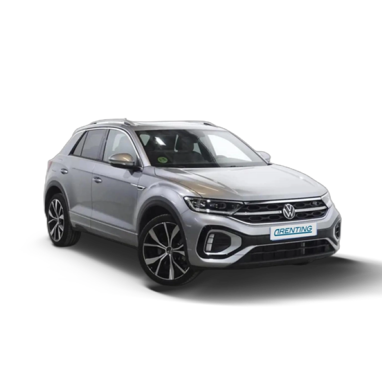 Renting Volkswagen T-Roc 1.5 TSI R-Line Plateado