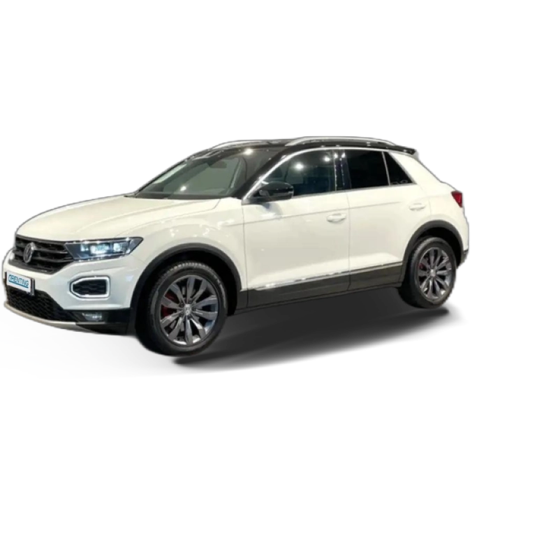 Renting Volkswagen T-Roc 1.5 TSI Sport DSG7 Blanco