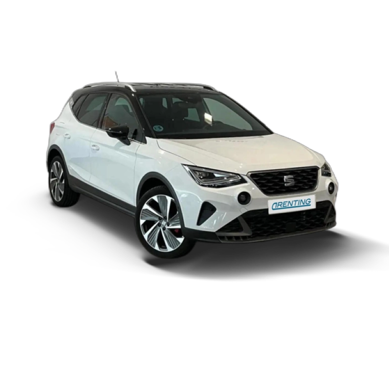 Renting SEAT Arona 1.5 TSI S&S FR DSG7 150 Blanco