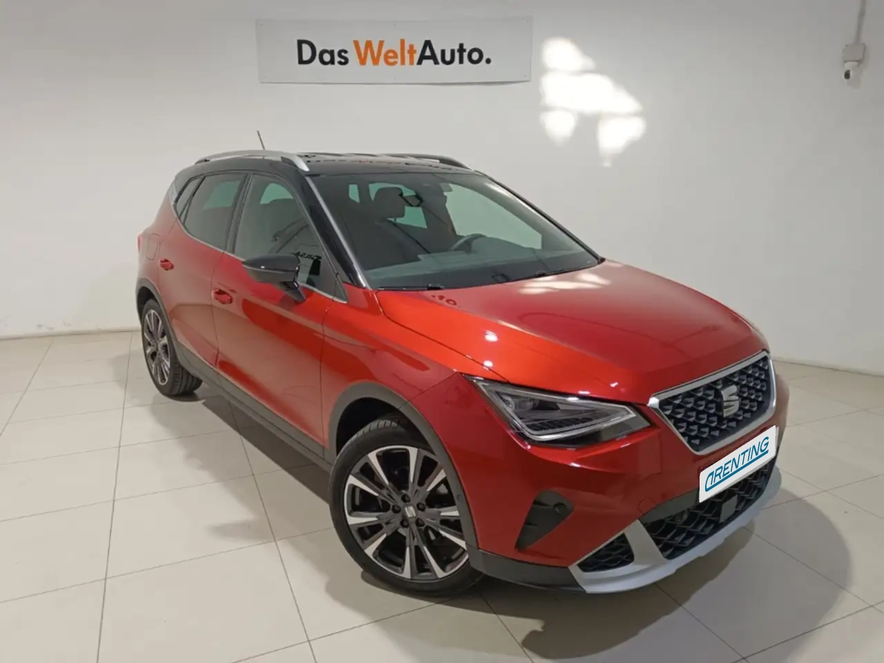 Renting SEAT Arona 1.5 TSI S&S FR DSG7 XM 150 Rojo 1