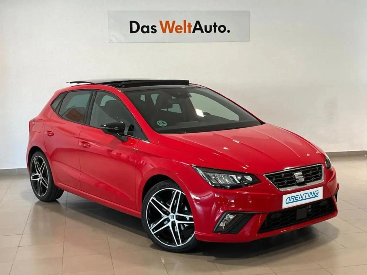 Renting SEAT Ibiza 1.5 TSI S&S FR XS DSG7 150 Rojo