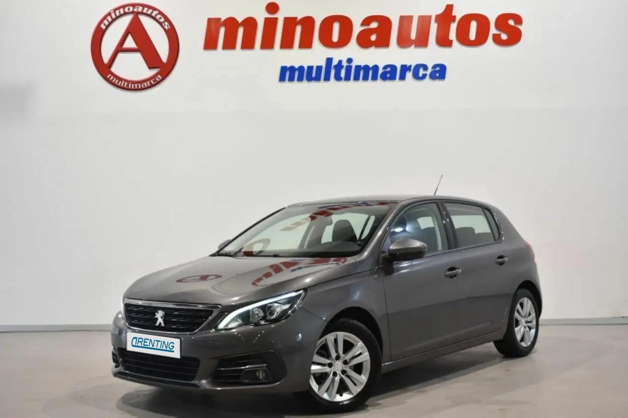 Renting Peugeot 308 1.5BlueHDi S&S Active 100 Gris