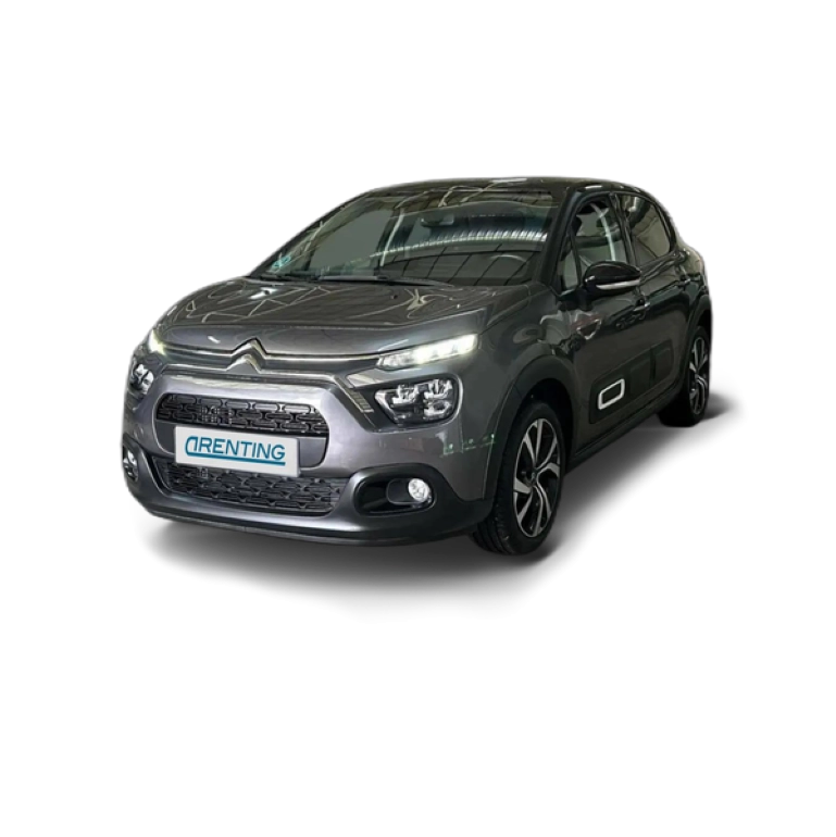 Renting Citroen C3 1.5BlueHDi S&S Shine 100 Gris