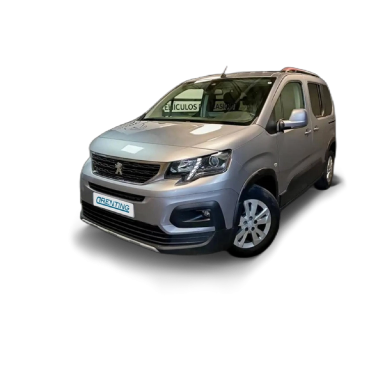 Renting Peugeot Rifter 1.5BlueHDi S&S Standard Allure 100 Gris