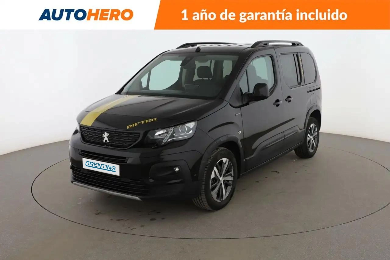 Renting Peugeot Rifter 1.5BlueHDi S&S Standard GT Line EAT8 130 Negro