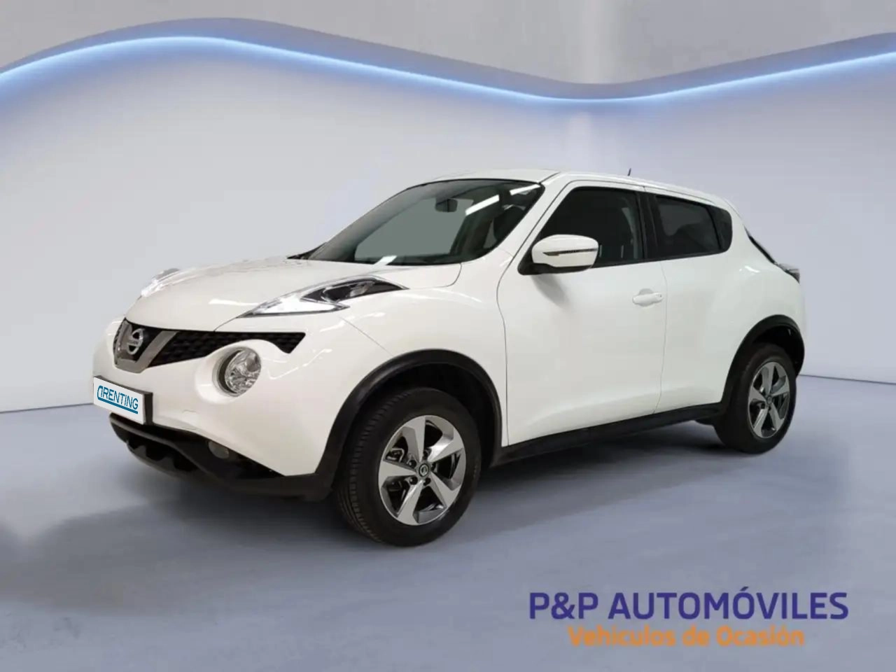 Renting Nissan Juke 1.6 Acenta 4×2 112 Blanco