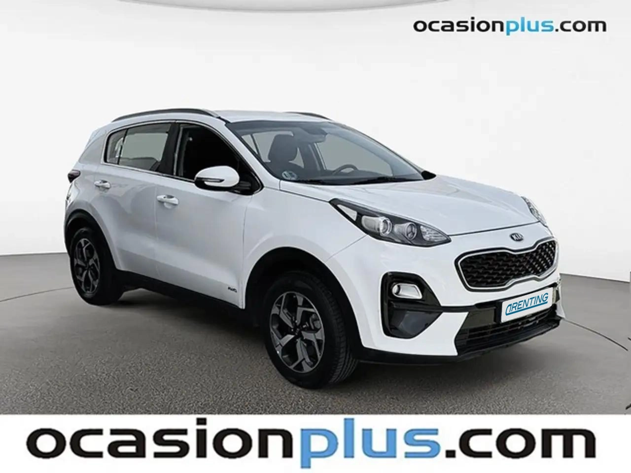 Renting Kia Sportage 1.6 MHEV Business 4×4 136 Blanco