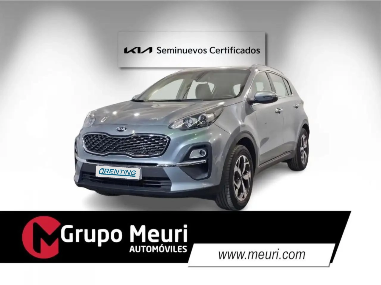 Renting Kia Sportage 1.6 MHEV Drive 4×2 136 Plateado