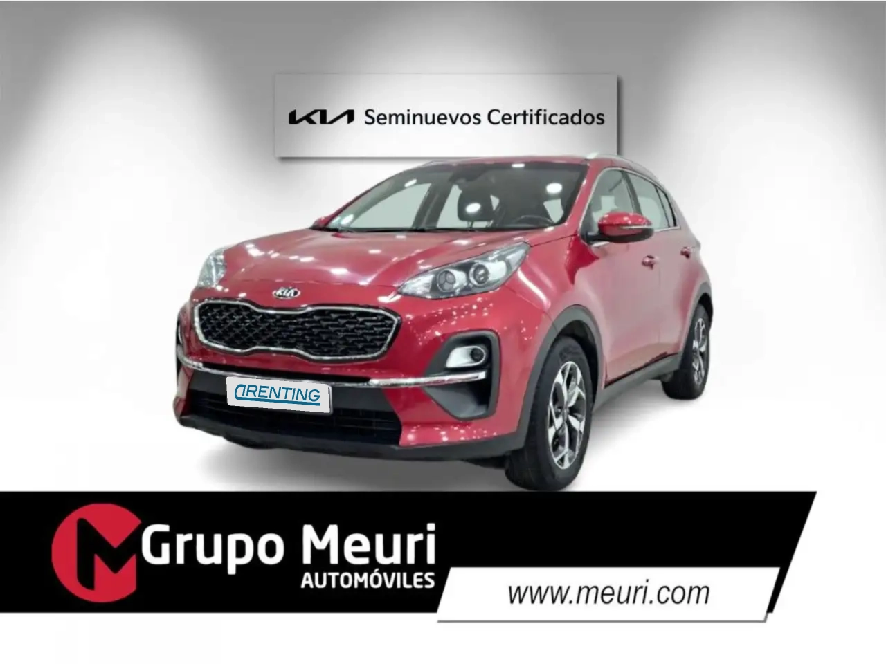 Renting Kia Sportage 1.6 MHEV Drive 4×2 136 Rojo