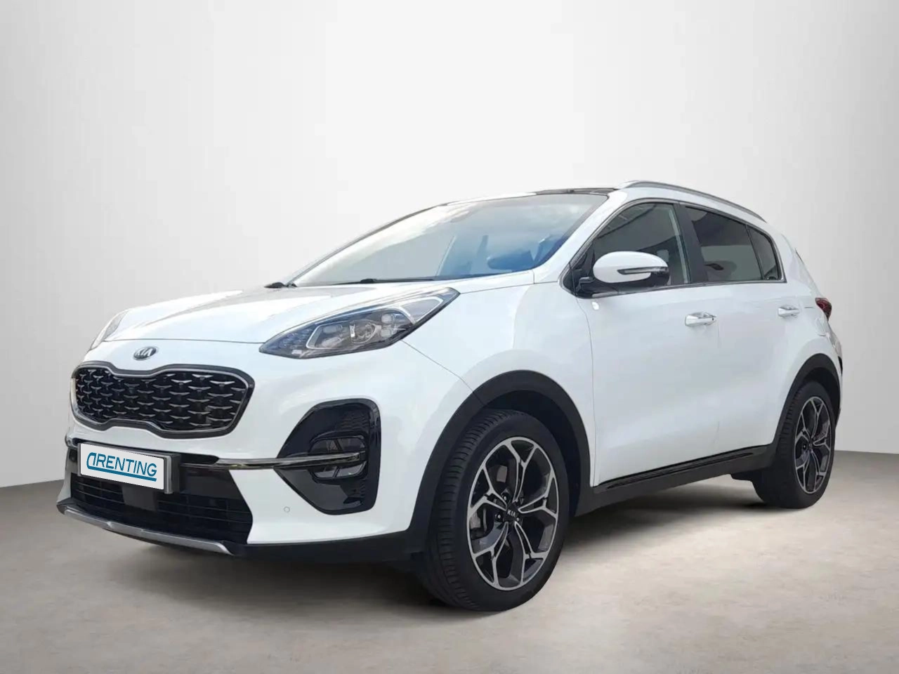 Renting Kia Sportage 1.6 MHEV GT Line Xtreme Plus 136 DCT 4×2 Blanco