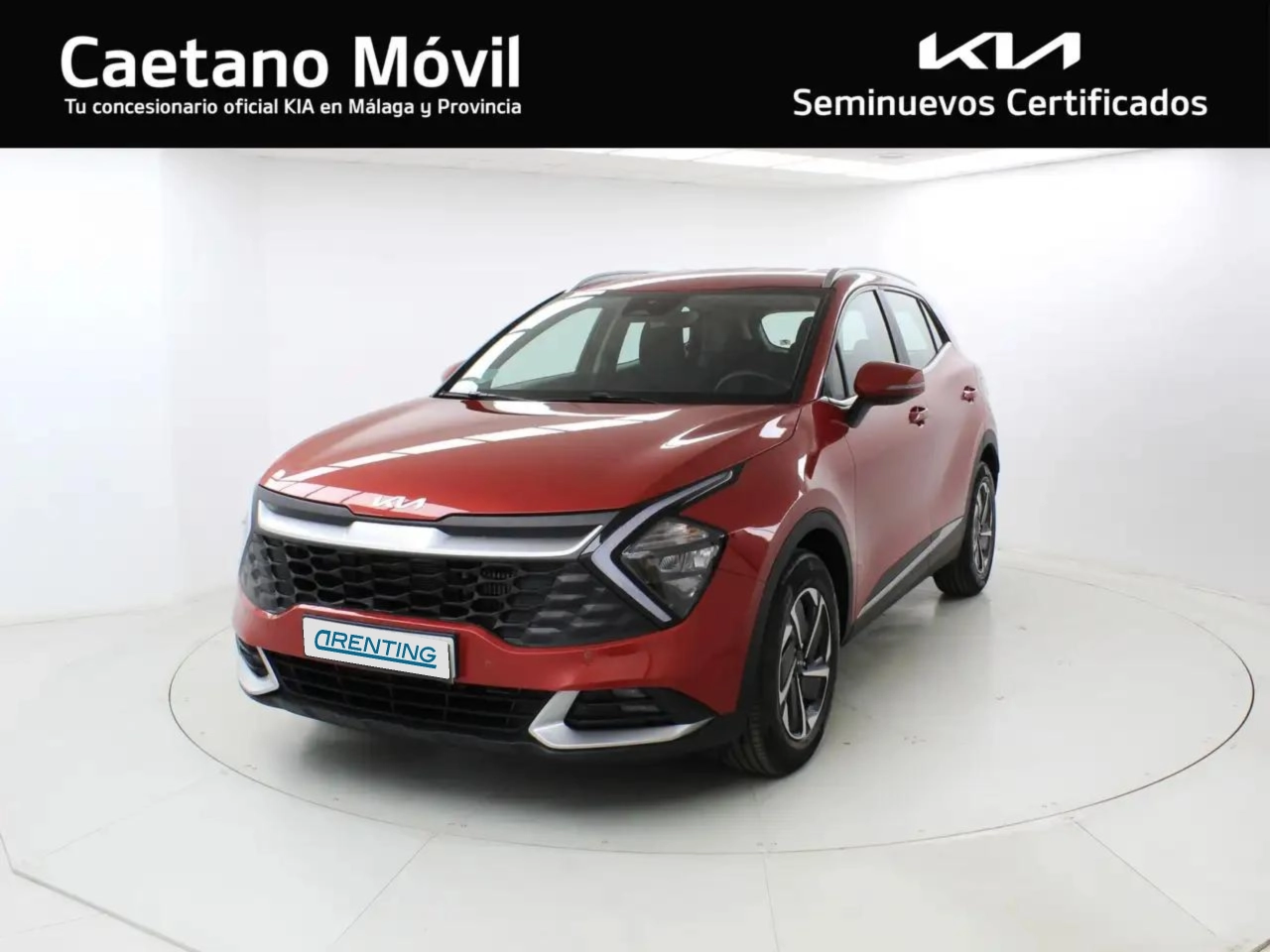 Renting Kia Sportage 1.6 T-GDi Drive 150 Rojo 2