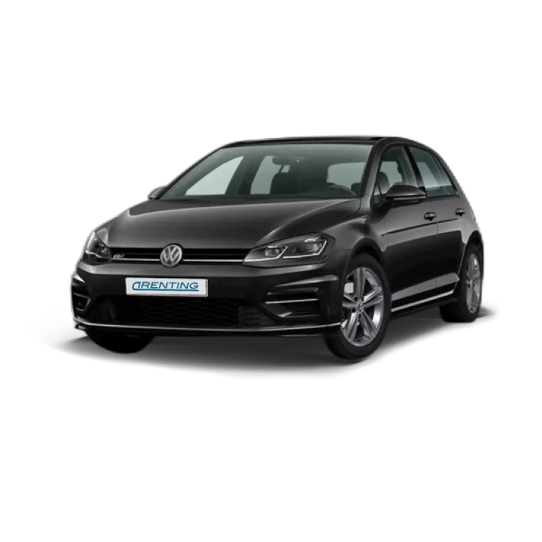 Renting Volkswagen Golf 1.6TDI R-Line 85kW Negro